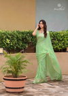 Ajnabee Vol 16 By Kashvi Dull Moss Foil Printed Sarees Wholesale Online
